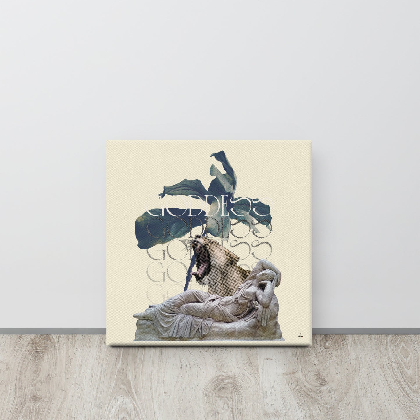Goddess Lioness Canvas