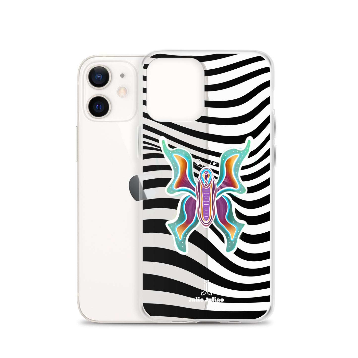 Technicolor Butterfly - Clear Case for iPhone®