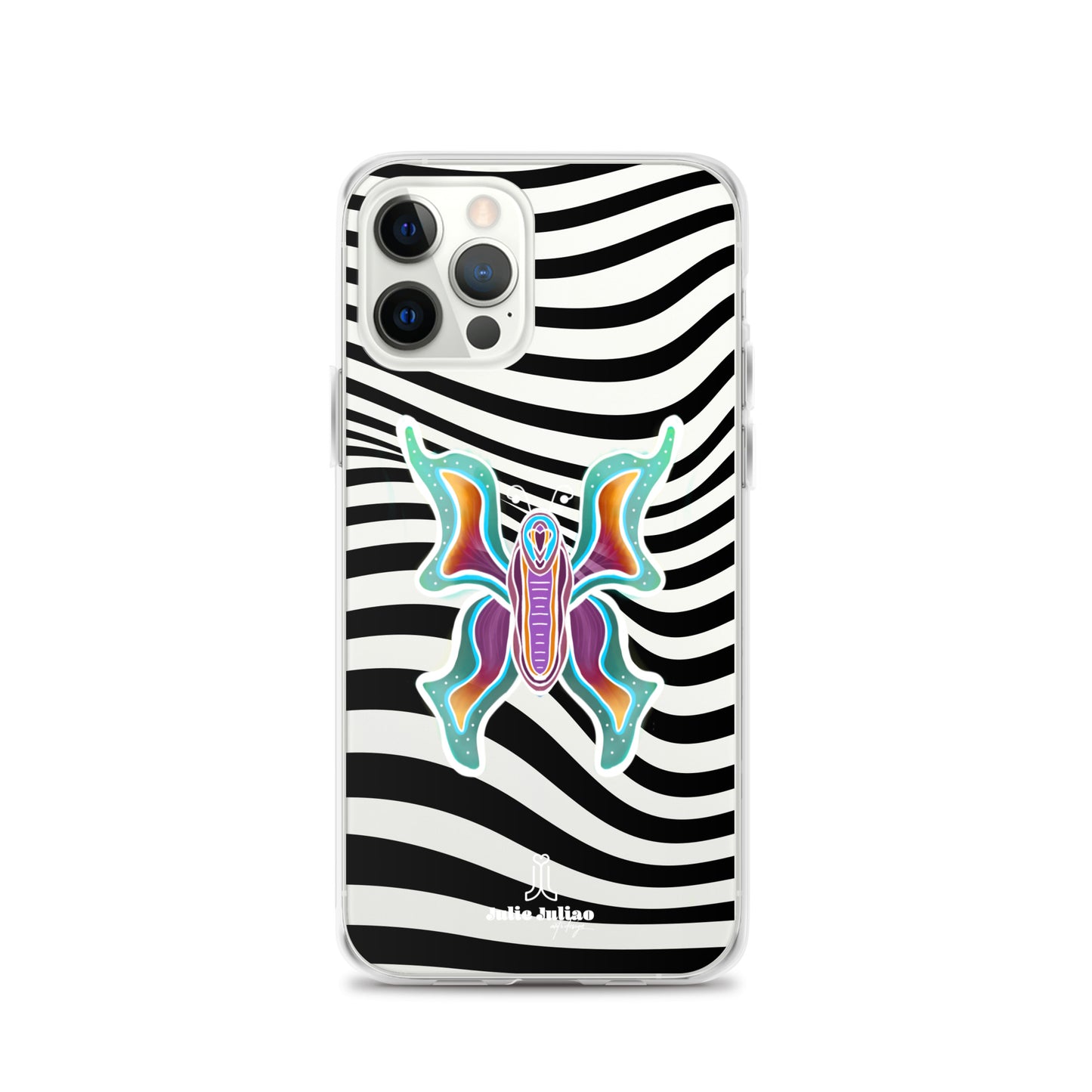 Technicolor Butterfly - Clear Case for iPhone®