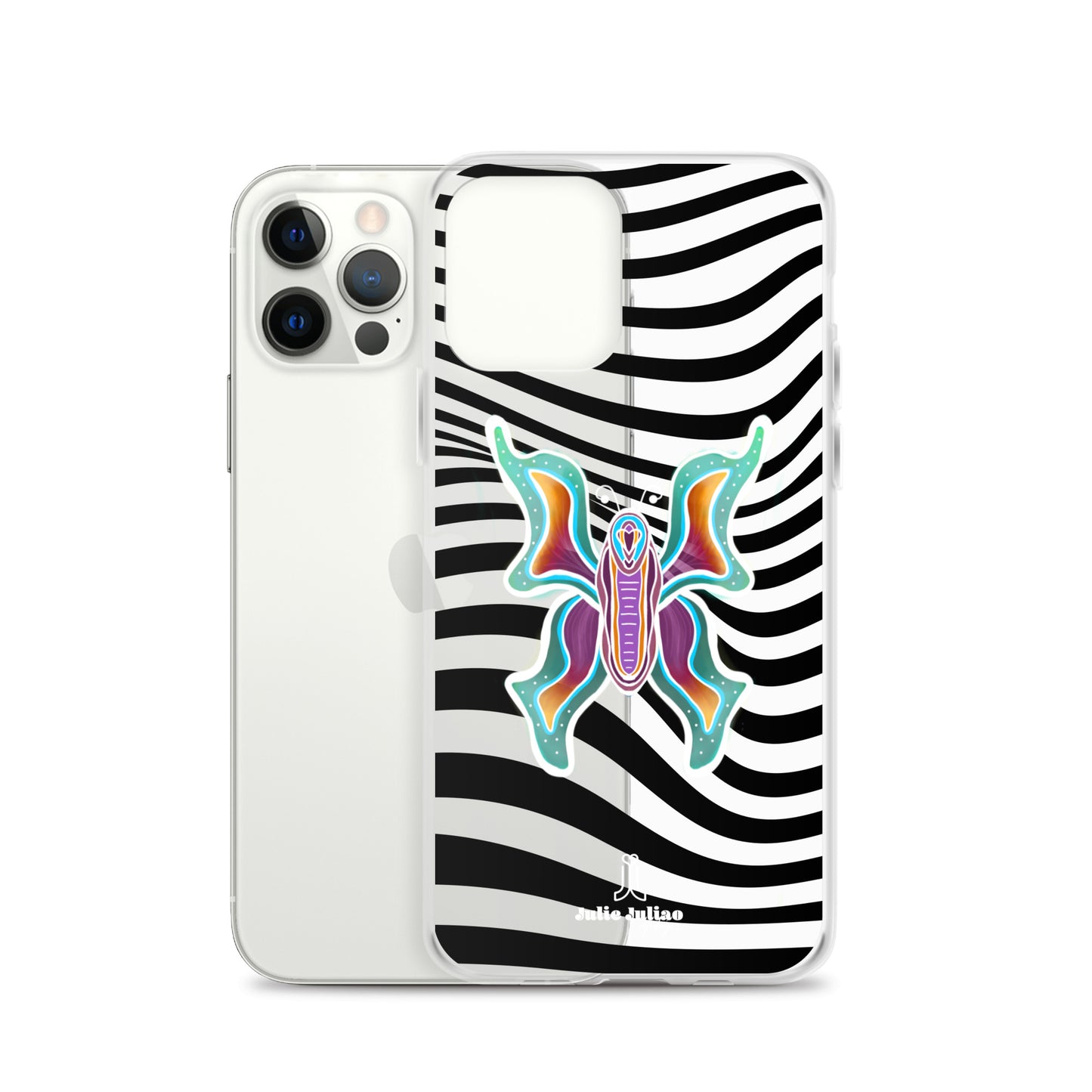Technicolor Butterfly - Clear Case for iPhone®