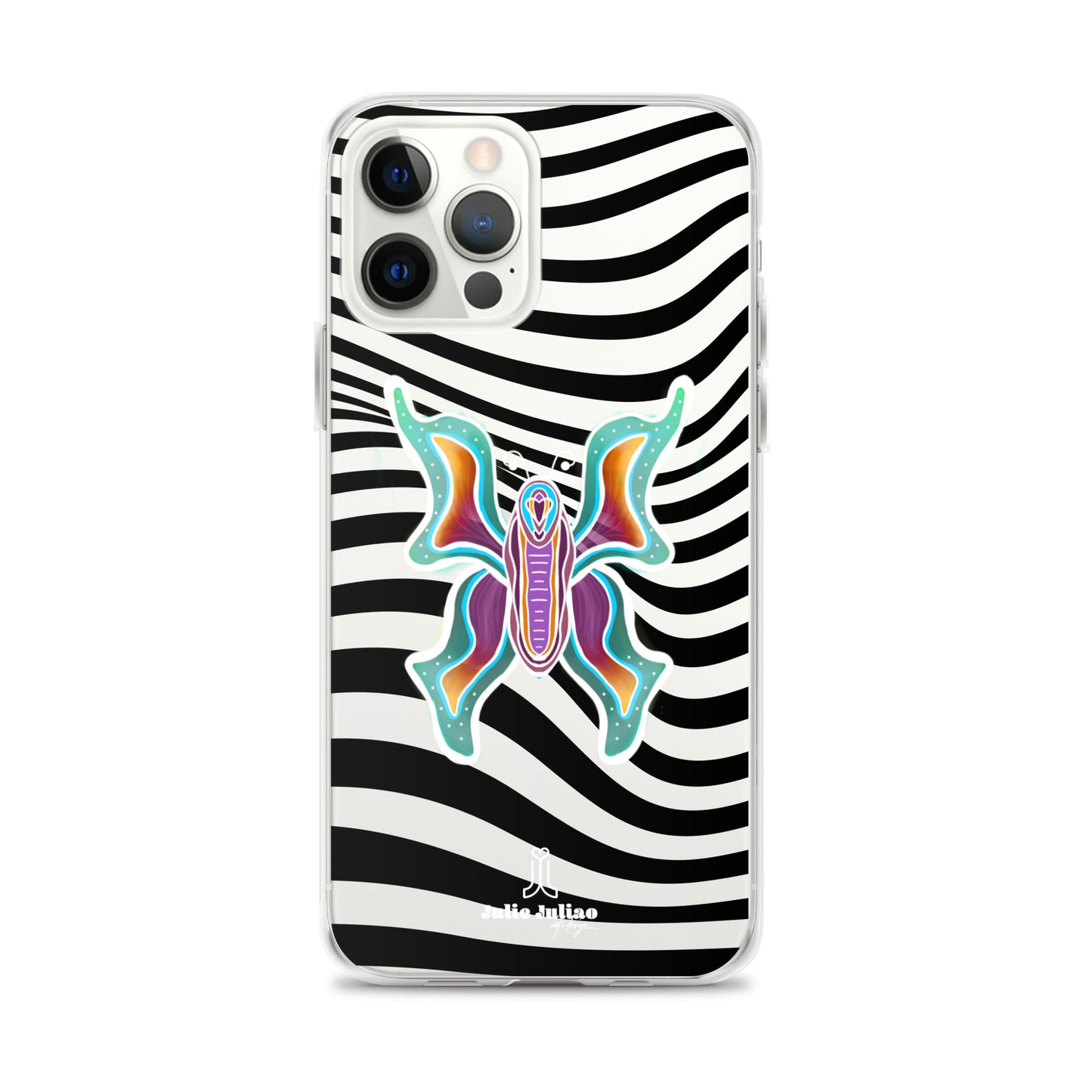 Technicolor Butterfly - Clear Case for iPhone®