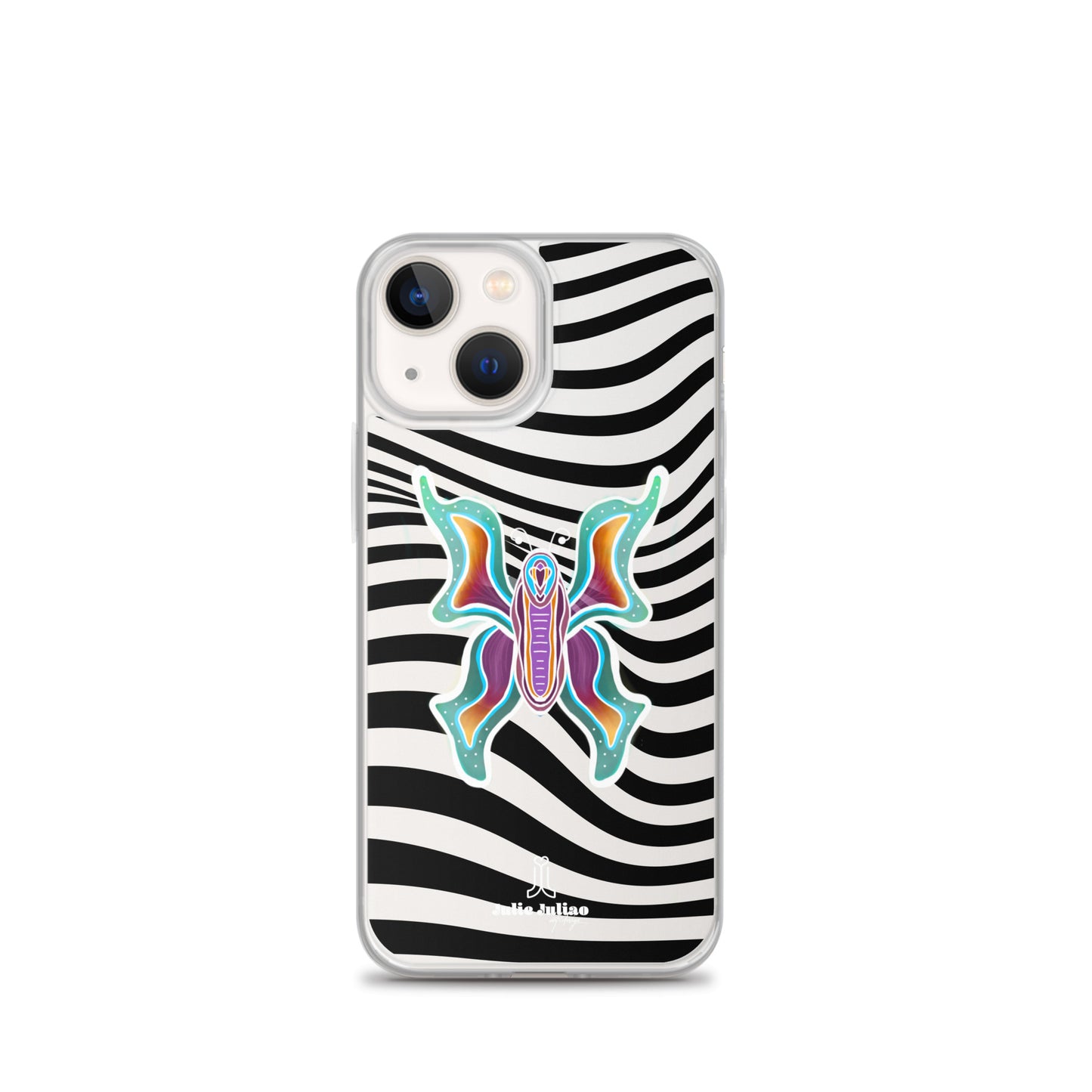 Technicolor Butterfly - Clear Case for iPhone®