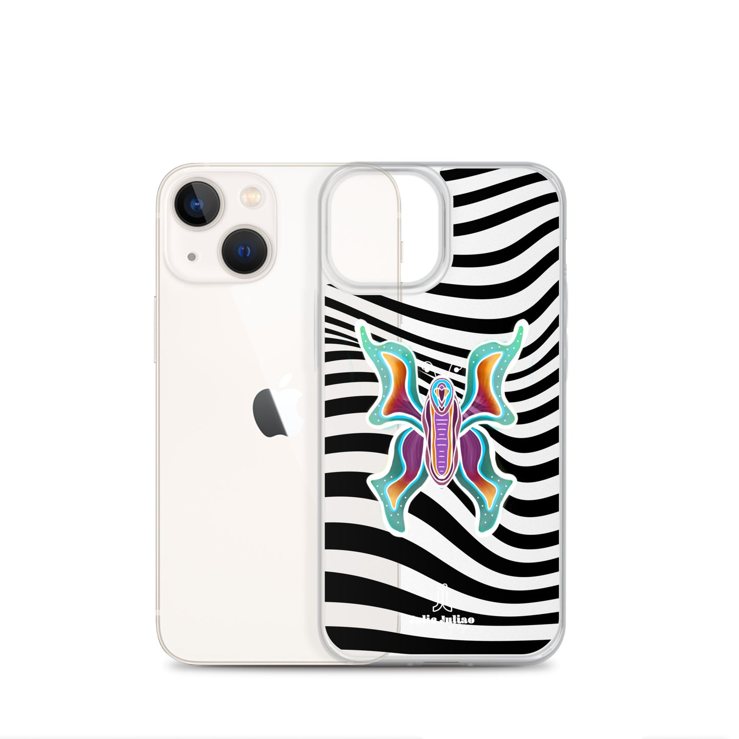 Technicolor Butterfly - Clear Case for iPhone®