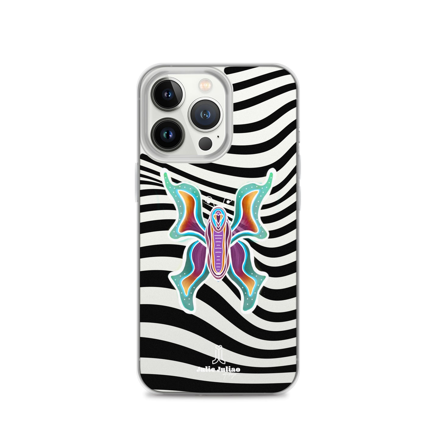 Technicolor Butterfly - Clear Case for iPhone®