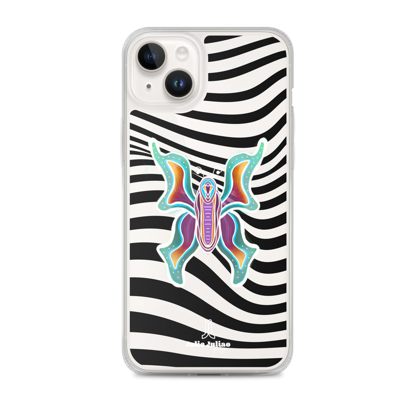Technicolor Butterfly - Clear Case for iPhone®