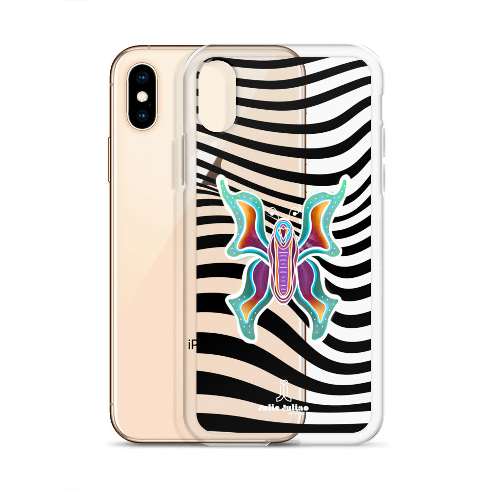 Technicolor Butterfly - Clear Case for iPhone®