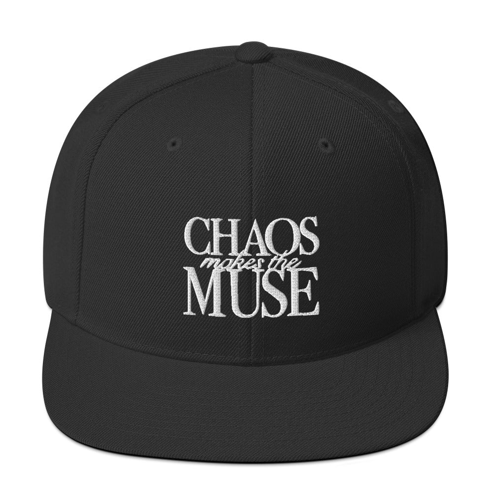 Chaos Makes The Muse Snapback Hat