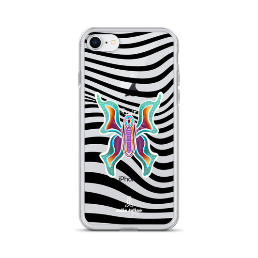 Technicolor Butterfly - Clear Case for iPhone®